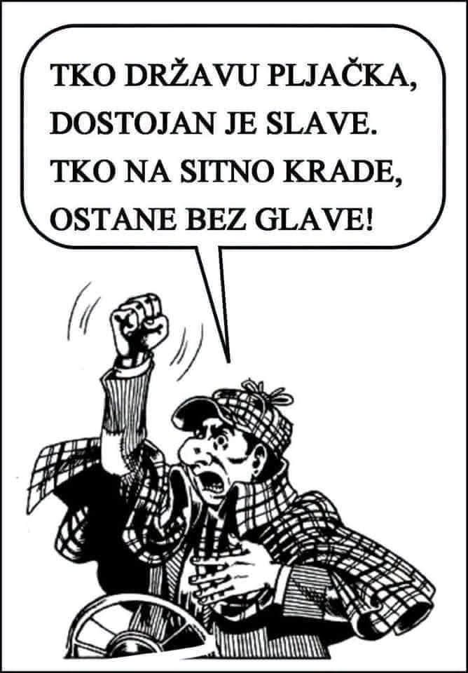 Tko državu pljačka..