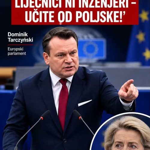 POLJSKI EUROZASTUPNIK OŠTRO U EUROPSKOM PARLAMENTU